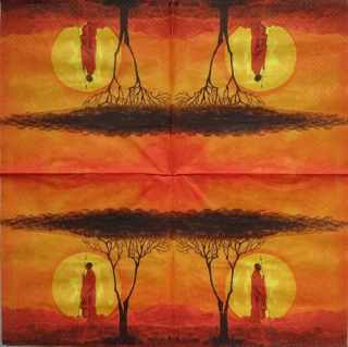 Ubrousek 33x33cm safari