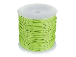 Šňůra bavlněná o0,8mm cca25m jarní zelená