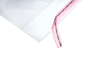 Sáček celofán 35x50cm ploché dno s lištou 1ks