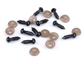 Bezpečnostní oči Ø6mm 1ks