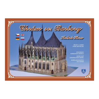 Vystřihovánka Chrám Sv. Barbory