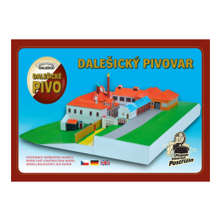 Vystřihovánka Pivovar Dalešice