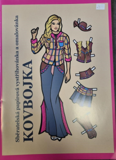 Vystřihovánky A4 Kovbojka