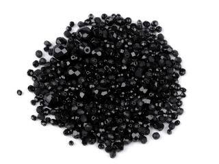 Korálky ohňovky ramš cca50g černá 