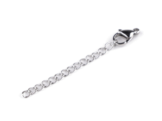 Zapínání karabinka 7x12mm z nerez oceli 1ks