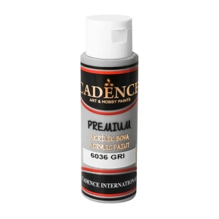 Akrylová barva Cadence Premium 70ml šedá