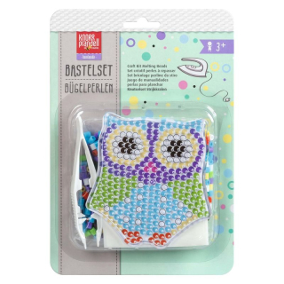 Zažehlovací korálky a podložka sova