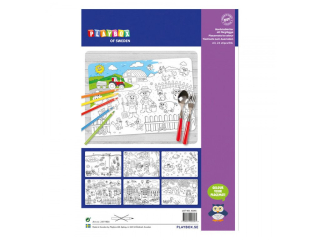 Prostírání k vybarvení  A3 24ks