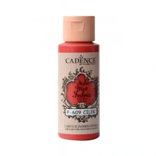 Barva na textil Cadence Style Matt 59ml strawberry červená