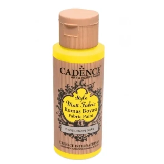 Barva na textil Cadence 59ml citronová žlutá
