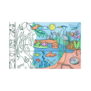 Omalovánky v roli 5x0,35m - ekosystém