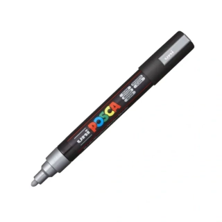POSCA 5M stříbrný popisovač hrot 1,8-2,5mm