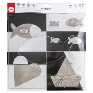 Forma na odlévání Ryba 19x9,8cm hloubka 4cm