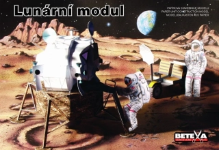 Vystřihovánka A4 Lunární modul