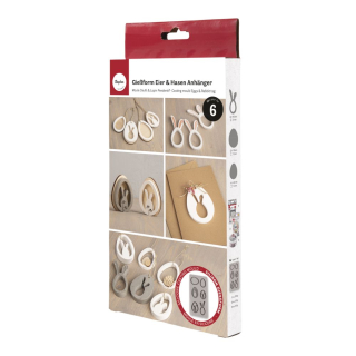 Silikonová forma na odlévání Velikonoce zajíci vejce