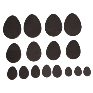 NUPSI pěnové formy pro odlévání 16ks vajíčko