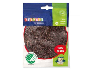 Zažehlovací korálky 1000ks 5x5mm hnědá