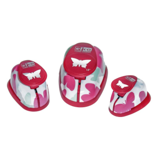 Výsekové strojky raznice sada motýl 3ks