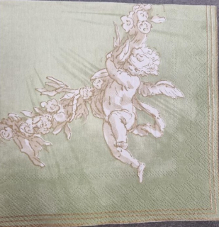 Ubrousek 33x33cm anděl