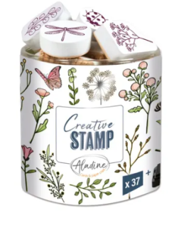 Razítka Creative Stamp 37ks Jarní louka