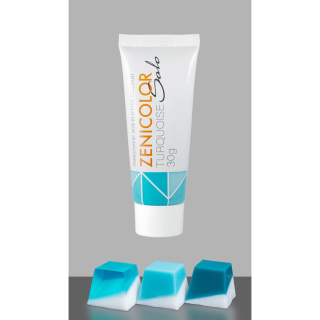 Barva do mýdlové hmoty 30g tyrkys