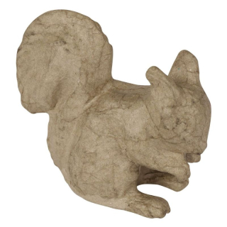 Kartonový předmět XS veverka 10,5x7,5x5cm