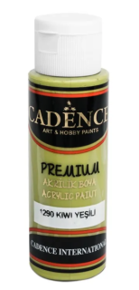 Akrylová barva Cadence Premium 70ml sv.zelená