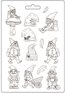 Forma na odlévání A5 Skřítci trpaslíci