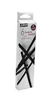 Sada uhlů Pébéo 6ks 5-6mm