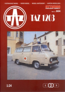 Vystřihovánka TAZ 1203 1:24