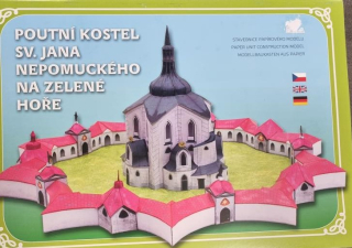 Vystřihovánka Poutní kostel sv. J.Nepomuckého