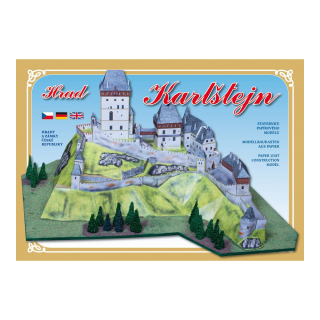 Vystřihovánka Hrad Karlštejn