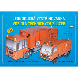 Vystřihovánka Vozidla technických služeb 