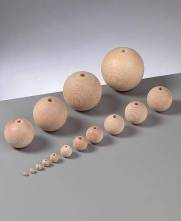 Dřevěné korálky o15mm 20ks