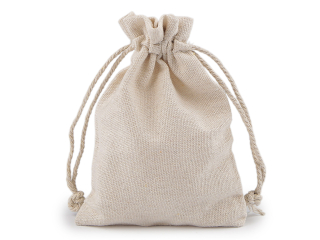 Lněný sáček 14x10cm 1ks