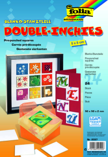 Inchies 5x5x0,2cm čtverečky 