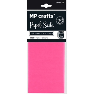 Hedvábný papír magenta 50x66cm 10ks