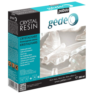 Gedeo křišťálová pryskyřice sada 300ml