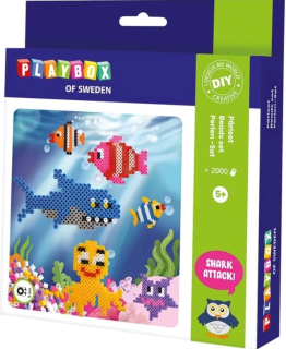 Korálky zažehlovací 2000ks ryby