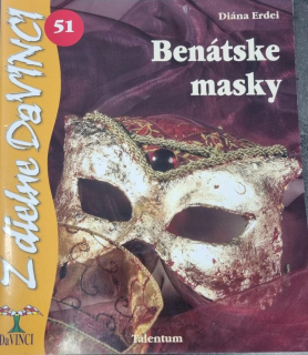 Benátské masky kniha slovensky