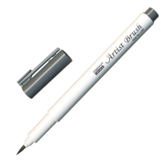 Popisovač se štětečkem Artist Brush tm. šedá