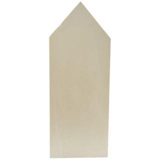Dřevěný domeček 10×26×1,8cm 1ks