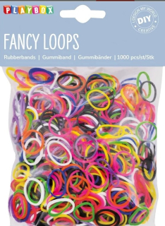 Gumičky Loops na výrobu náramků 1000ks