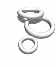 Polystyrenový věnec 15cm 1ks