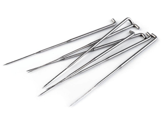 Jehla na plstění 7ks nikl L 