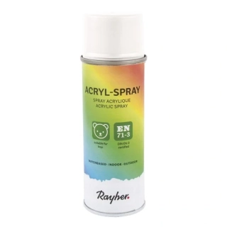 Akrylový sprej 200ml bílá