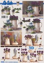 3D vystřihovánky A4 zátiší