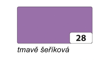 Karton A4/220g/1ks fialová tm.šeříková