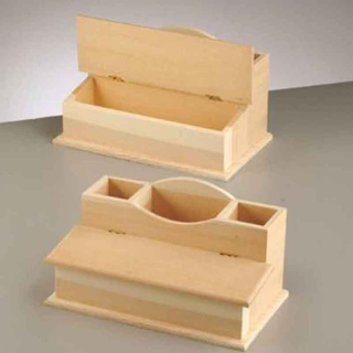 Stolní pořadač 24x14x13cm dřevo