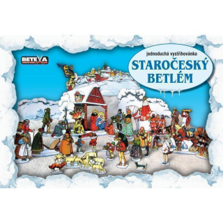 Vystřihovánka Staročeský betlém Betexa